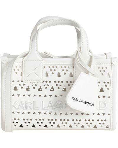 Karl Lagerfeld Borsa A Mano - Bianco