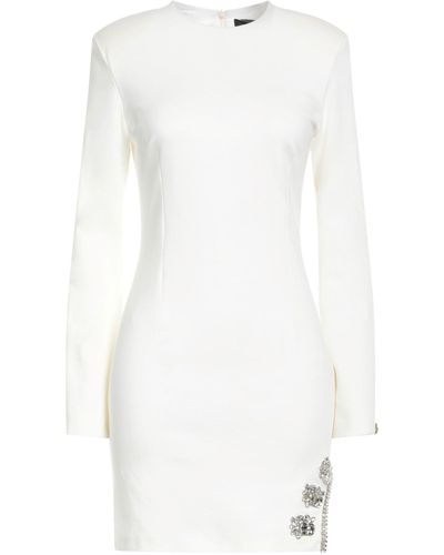 Gaelle Paris Vestito Corto - Bianco