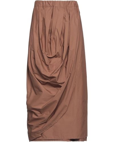 Collection Privée Midi Skirt - Brown