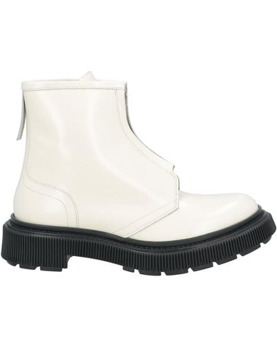 Adieu Ankle Boots - White