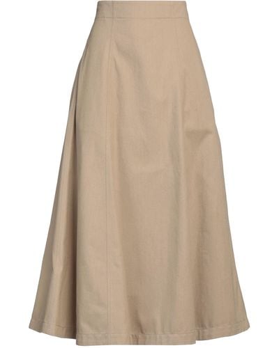 Dior Maxi Skirt Cotton - Natural