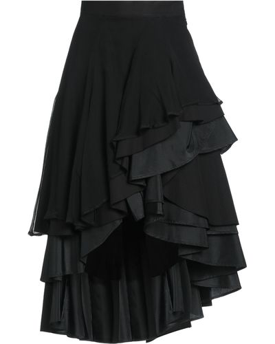 Yohji Yamamoto Midi Skirt - Black