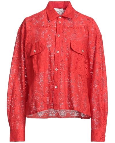 Forte Forte Chemise - Rouge