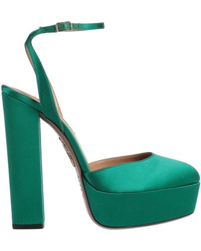 Aquazzura Court Shoes - Green