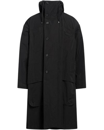 Massimo Alba Overcoat & Trench Coat - Black