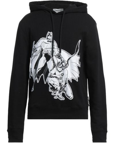 Lanvin Sweatshirt Cotton, Metallic Polyester - Black