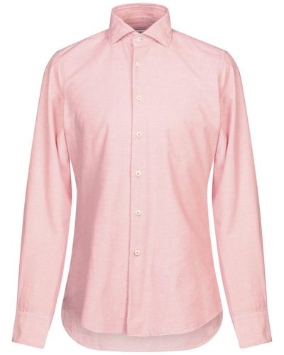Glanshirt Hemd - Pink