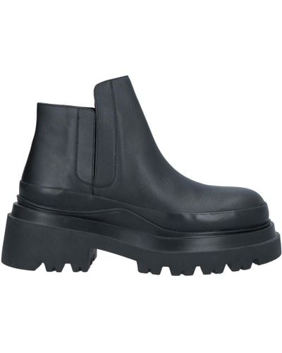 Plan C Ankle Boots - Black