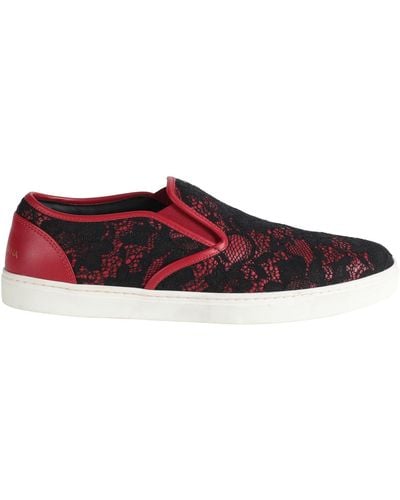 Dolce & Gabbana Sneakers - Rojo