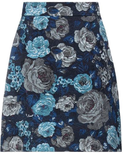 MSGM Jupe midi - Bleu