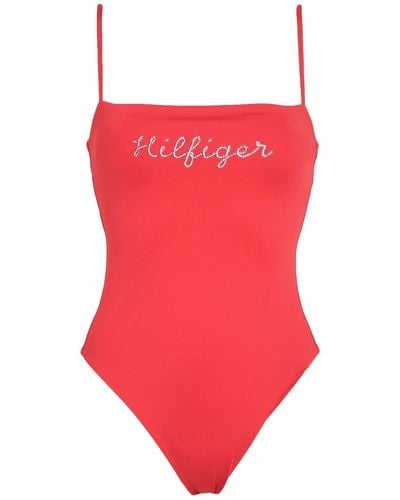 Tommy Hilfiger One-piece Swimsuit - Red
