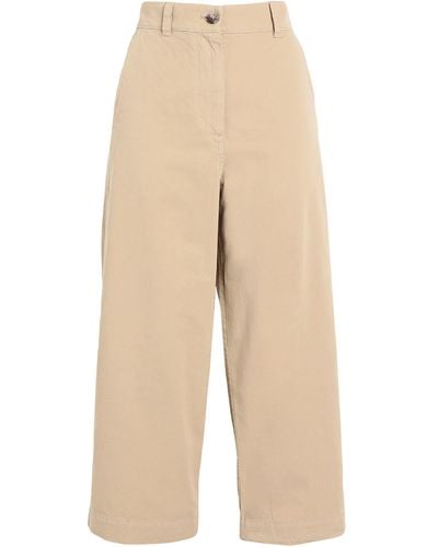 ARKET Cropped Trousers - Natural