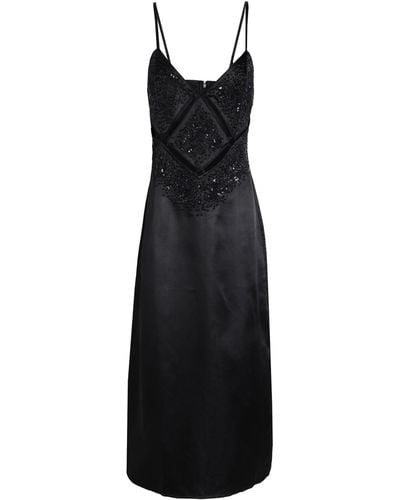 TOPSHOP Midi Dress - Black