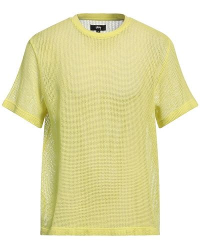 Stussy Camiseta - Amarillo