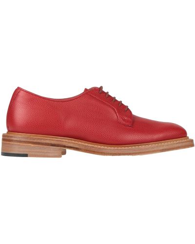 Tricker's Lace-up Shoes - Red