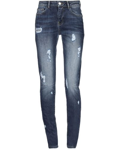 Frankie Morello Jeanshose - Blau