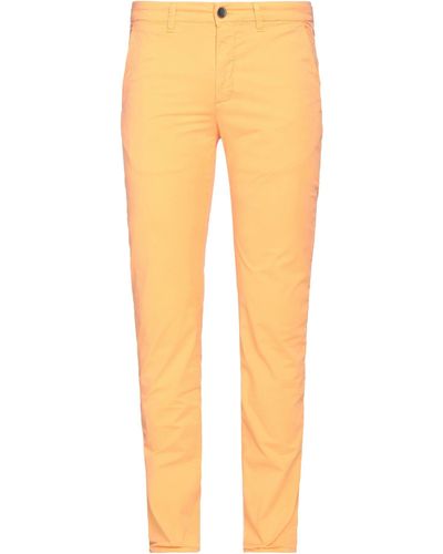 Jeckerson Apricot Pants Cotton, Elastane - Orange