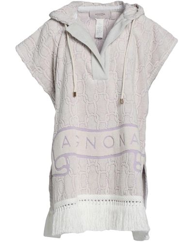 Agnona Dressing Gown Or Bathrobe - Grey