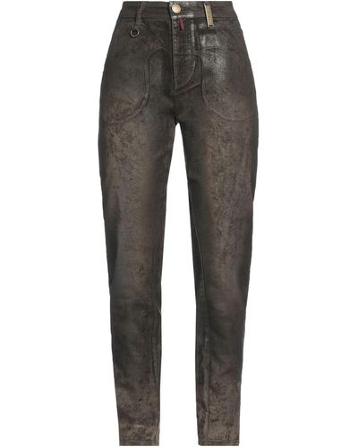 High Pantaloni Jeans - Grigio