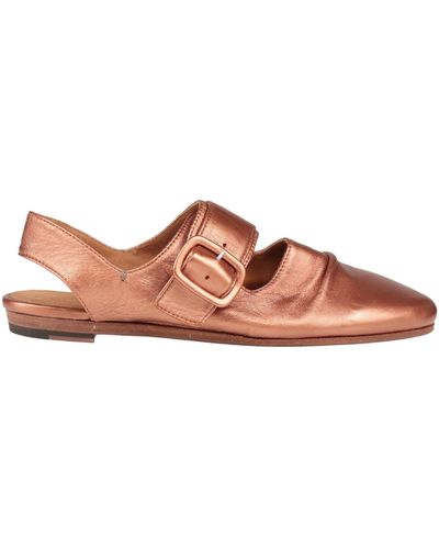 Pantanetti Ballet Flats - Brown