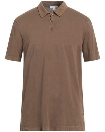 James Perse Polo Shirt - Brown