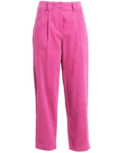 TOPSHOP Cord Peg Trouser - Pink