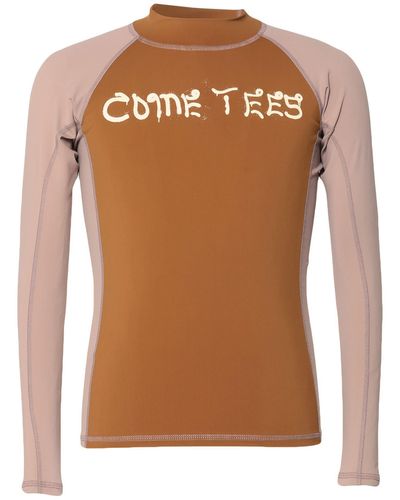 COME TEES Camiseta - Marrón