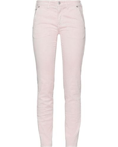 Care Label Light Jeans Cotton, Elastane - Pink