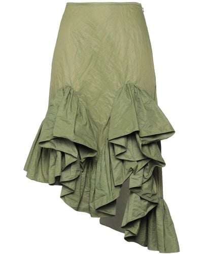 Marques'Almeida Midi Skirt - Green