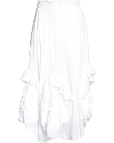 Marc Le Bihan Midi Skirt - White