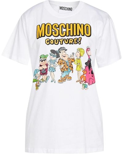 Moschino T-Shirt Cotton - White