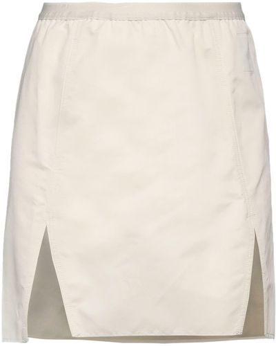 Rick Owens Mini Skirt - Natural