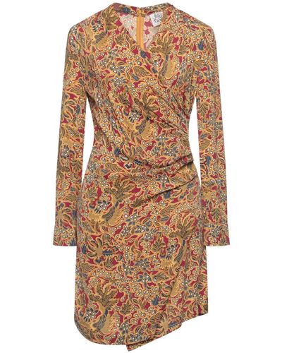 Attic And Barn Short Dress - Multicolor