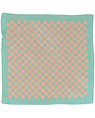 Attic And Barn Scarf - Green