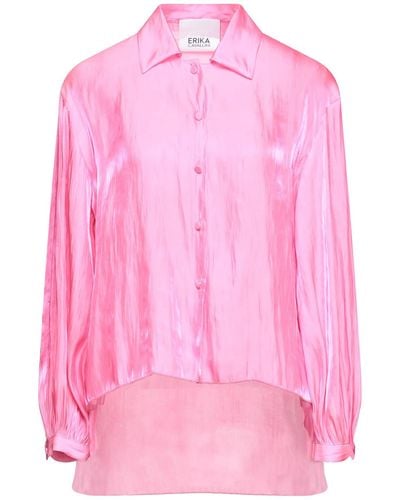 Erika Cavallini Semi Couture Camisa - Rosa