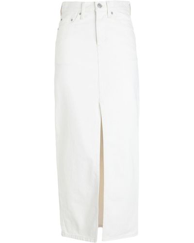 Levi's Denim Skirt - White