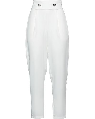 Boutique De La Femme Pants - White