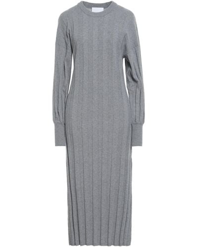 Erika Cavallini Semi Couture Midi Dress - Grey