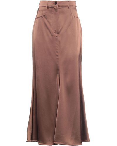 Nanushka Maxi Skirt - Brown