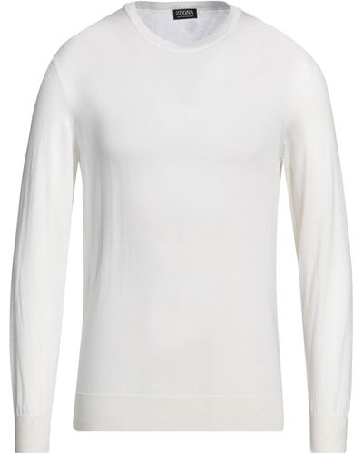 Zegna Sweater - White