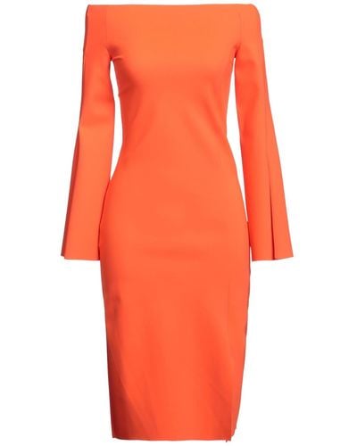 La Petite Robe Di Chiara Boni Midi-Kleid - Orange