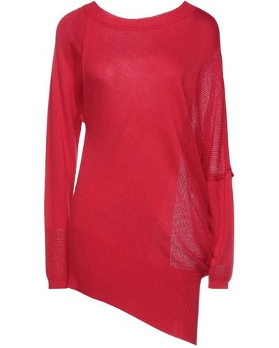 N.O.W. ANDREA ROSATI CASHMERE Sweater Viscose, Polyamide, Cashmere - Red