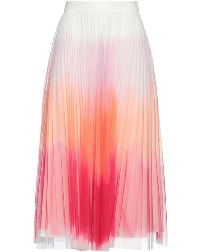 Actitude By Twinset Midi Skirt - Pink