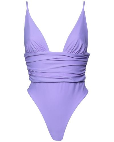 Amen One-piece Swimsuit - Purple