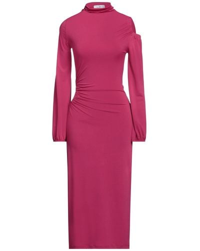 Soallure Midi Dress - Pink