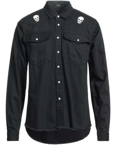 Bolongaro Trevor Denim Shirt - Black