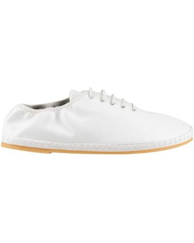 Proenza Schouler Lace-Up Shoes Leather - White
