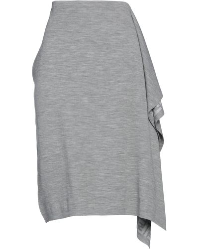 Fendi Midi Skirt - Gray