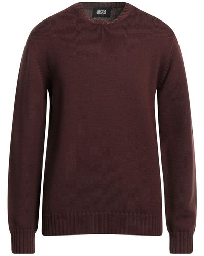 Alpha Studio Sweater - Brown