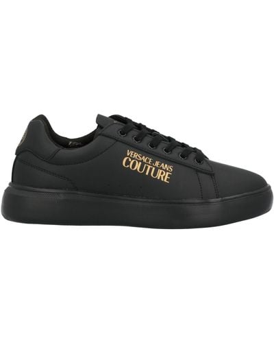 Versace Sneakers Soft Leather - Black